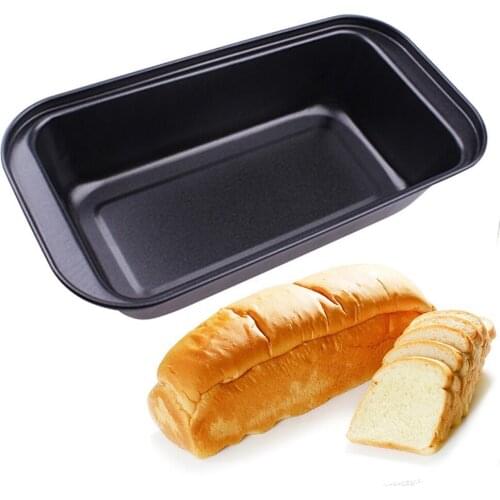 Rectangle Bread Toast Mold Carbon Steel Baking Bread Pan Cake Tray Non-Stick Loaf Pan Pastry Baking Mold