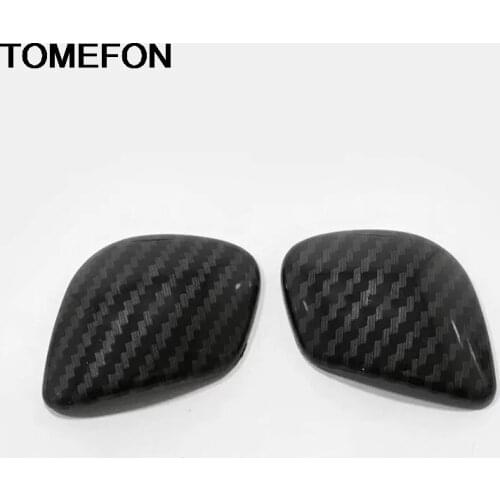 TOMEFON For Volkswagen Golf Sagitar 2014-18 Passat Touran 2016-18 Magotan 2017-18 CC 2019 Gear Shift Knob Handle Cover Trim ABS
