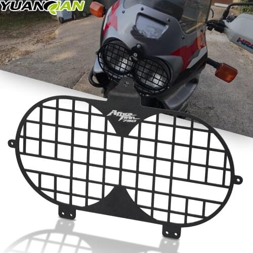 For HONDA XRV750 Africa Twin 1996-2002 1997 98 Headlight Guard Protector Grille Covers XRV 750 Moto Parts Motorcycle Accessories