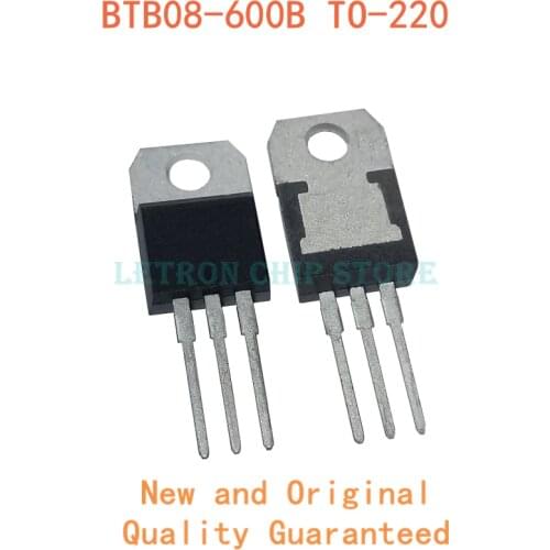 10PCS BTB08-600B BTB08-600C TO-220 BTB08-600 TO220 BTB08 600B 600C new and original IC Chipset