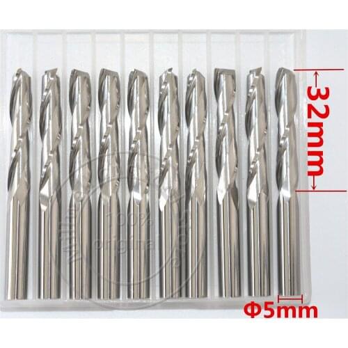 5mm*32mm,Freeshipping,CNC wood tools,carbide End Mill,woodworking insert router bit,Tungsten steel milling ,MDF,PVC,Acrylic,Wood