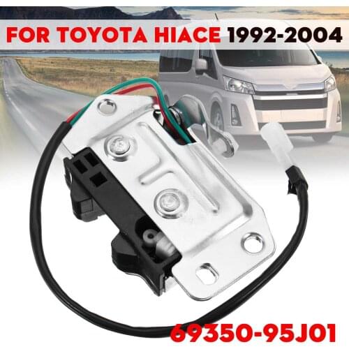 69350-95J01 Car Tailgate Rear Back Door Lock Latch Replacement for Toyota Hiace 1992 1993 1994 1995 1996 1997 1998 1999 - 2004
