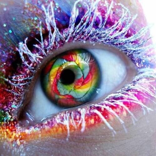 Diamond Painting Cross Stitch DIY New 5D Diamond Painting 2021Beautiful Eyes Living Room Bedroom Decoration Diamond mosaic