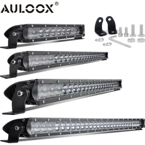 AULOOX 11 21 26 32 Inch Offroad Car Led Bar Flood Spot Combo Led Light Bar For Auto Truck ATV 4x4 SUV UAZ Led Work Light 12V 24V