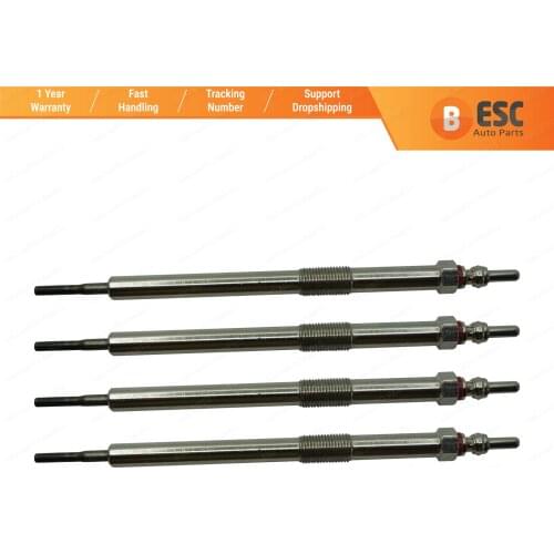 ESC EGP11-1 4 Pcs Heater Glow Plugs GX3164, 0 250 603 001 for Vauxhall Opel Nissan Renault