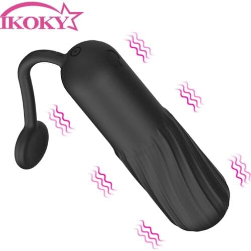 IKOKY 10 Frequency Clitoral Vaginal Stimulator Silicone Bullet Vibrator Vibrating Egg G spot Vibrators Sex Toys For Women