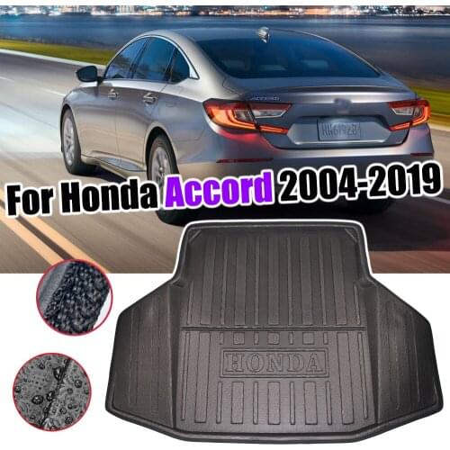 Cargo Liner Rear Trunk Tray Boot Mat For Honda Accord 2004-2019 Floor Tray Luggage Carpet