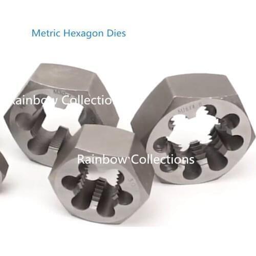 M10*1.5/M12*1.75 Standard teeth High Quality High speed steel Metric Hexagon Dies Pipe thread Dies Water pipe Dies