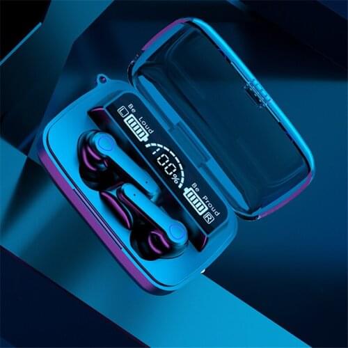 TWS Wireless Earphones Bluetooth Earphone 5.1 9D Bass Stereo Waterproof Earbuds Headset With Microphone Charging Box For Phone