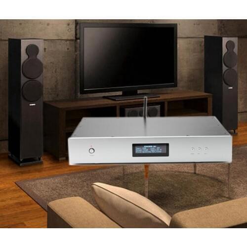 Latest ES9038PRO dual chip Bluetooth 5.0 decoder Fiber coax USB input Balanced and RCA output DAC10