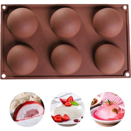 Brownie Semi Silicone Mold for Chocolate Truffles, Ganache, Jelly, Candy, Pralines, and Caramels, Family Gift