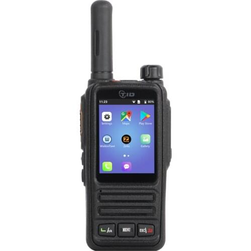 TID TD-G9 PoC 4G 3G 2G WCDMA GSM LTE Publick network mobile phone PTT ip two way radio handy zello walkie talkie with sim card