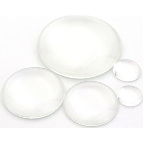 8 10 12 16 18 20 25 30 35 Mm Photo Glass Cabochons Charms for Diy Jewelry Making Finding Necklace Bracelet Earring Accessories