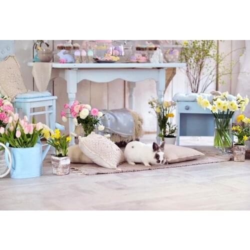 Indoor Easter party photo backgrounds photography vinyl baby boy photo backdrop for photo Studio accessories fotografia LV-1693