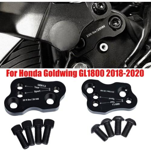 For HONDA Goldwing Gold Wing GL1800 GL 1800 2018 2019 2020 Motorcycle Handle Bar Clamp Raised Extend Handlebar Mount Riser Parts