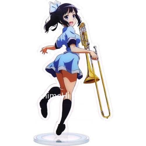 Anime Sound! Euphonium Action Figure Cosplay Toys hibike! euphonium Kasaki Nozomi Acrylic Figures Model Dolls 15cm