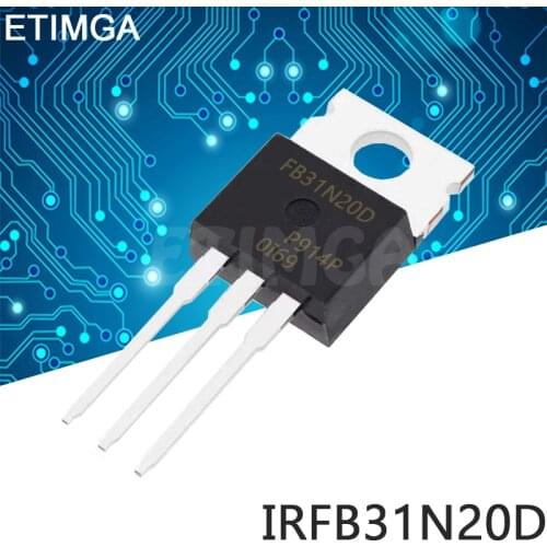 10PCS/LOT IRFB31N20D TO220 IRFB31N20 TO-220 FB31N20D B31N20D IRFB31N20DPBF IRFB31N20