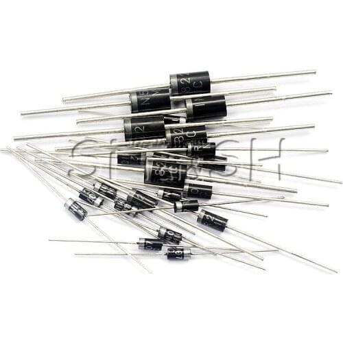 100PCS Schottky Rectifier Diode 1N5817 1N5819 1N5399 1N4937 1N4004 1N4001 1N4007 UF4007 HER107 FR207 FR157 FR107 RL207 DO-41