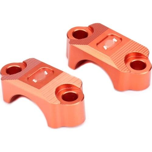 2pcs CNC Billet Brake Clutch Control Clamp For KTM 65 85 125 200 250 300 350 450 500 525 530 SX SXF XC XCW XCF EXC EXCF EXCR