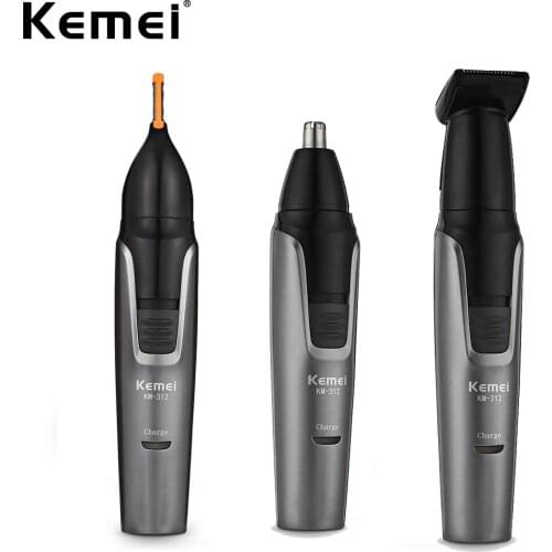 3 in 1 man grooming kit rechargeable beard trimmer nose&ear trimmer eyebrow trimmer electric shaver Mustache Trimmer Body Groome