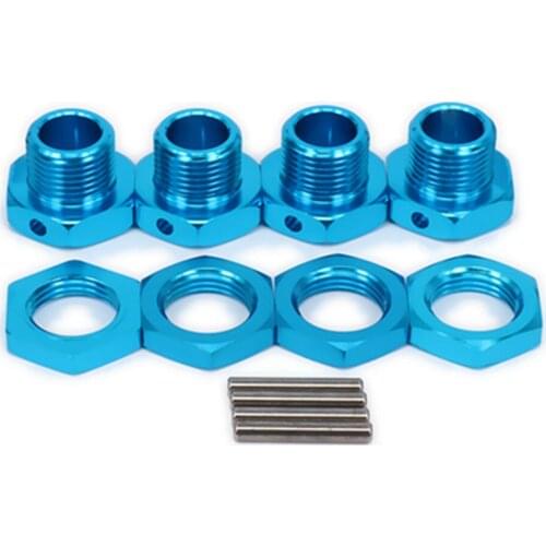 1set 17mm Wheel Hex Hubs Adapter Nut For 1/8 RC Car