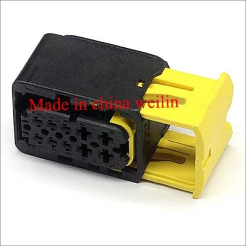 50 pcs new energy automobile male connector 10 Pin auto female connector 1564514-1 car Terminal connector Plugs sockets seal