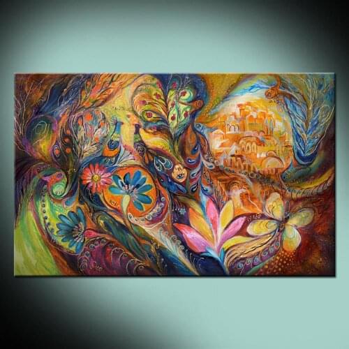 Big Size 5D DIY Diamond Painting Full Square/round Rhinestone Embroidery Abstract Peacock Flowers Mosaic Needlework Decor Home