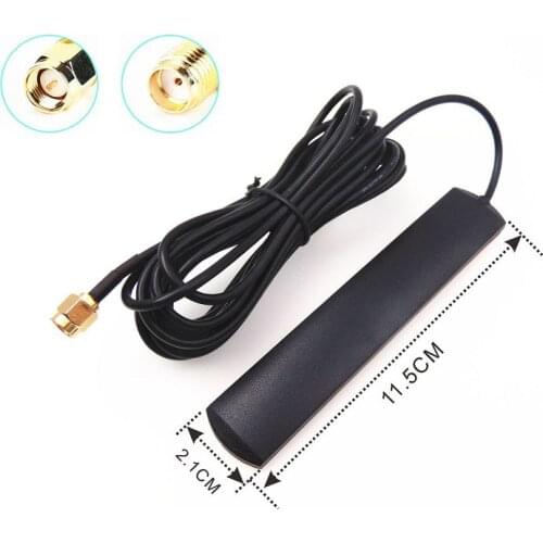 GSM antenna patch type 900-1800M automotive patch antenna SMA male interface 3 meter extension line antenna