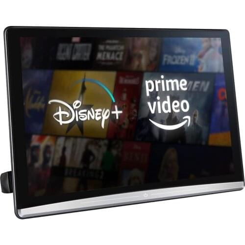 Car TV Headrest Monitor Touch Screen 10.6 Inch Android 9.0 4K 1080P WIFI/Bluetooth/USB/SD/HDMI/FM/Mirror Link Movie Video Player