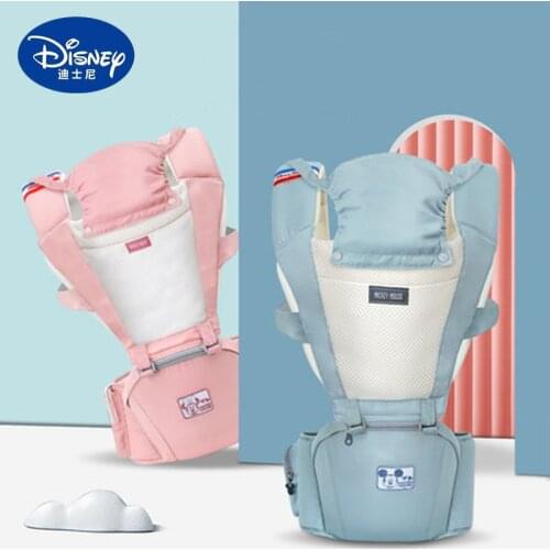 Disney Mickey Minnie Baby Carrier Newborn Sling Baby waist stool multifunctional and practical out breathable sling backpack