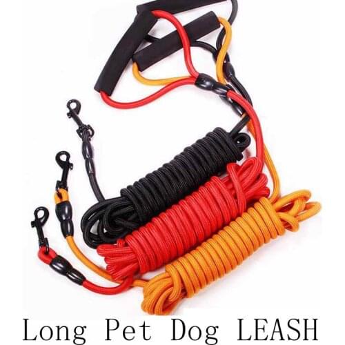 Long Dog Leash Round Rock Climbing Dog Leash Rope for Small Medium Large Dogs Outdoor Walking Training Pet Lead 2M/3M/5M/10M