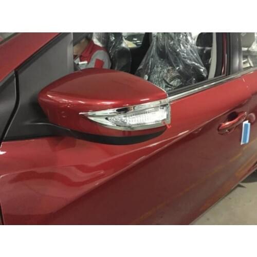 For Nissan Sylphy/Sentra PULSAR 2016 Teana L33 ALTIMA CHROME SIDE MIRROR COVER TRIM MOLDING CAP OVERLAY GARNISH ACCESSORIES