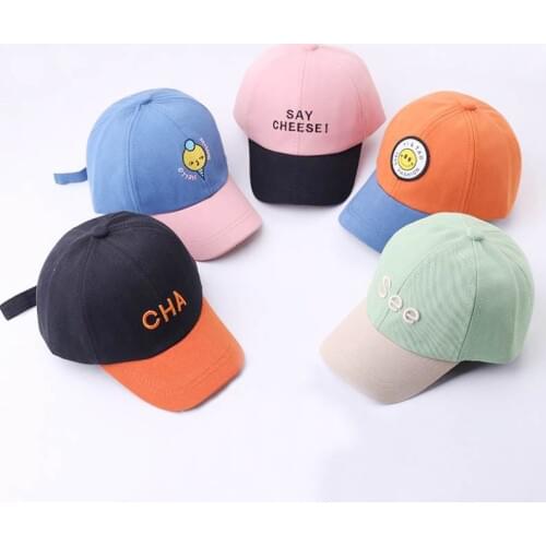 Doitbest 2020 Child Baseball Cap age 1 to 4 years old spring Hip Hop Letter embroidery kids Sun Hat Boy Girl Caps baby snapback