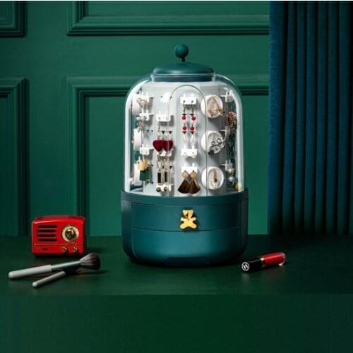 Home Storage Large Capacity Jewelry Box Travel Organizer Multifunction Necklace Earring Ring Storage Box Women Gifts