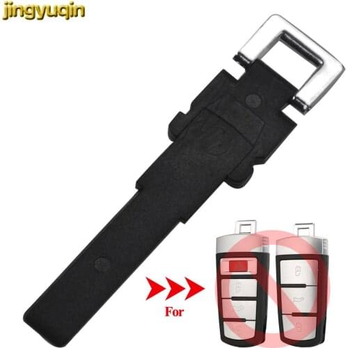 Jingyuqin 10PCS Smart Remote Emergency Key Blade for VW For VOLKSWAGEN For Passat B6 B7 CC Car Key Blank Styling