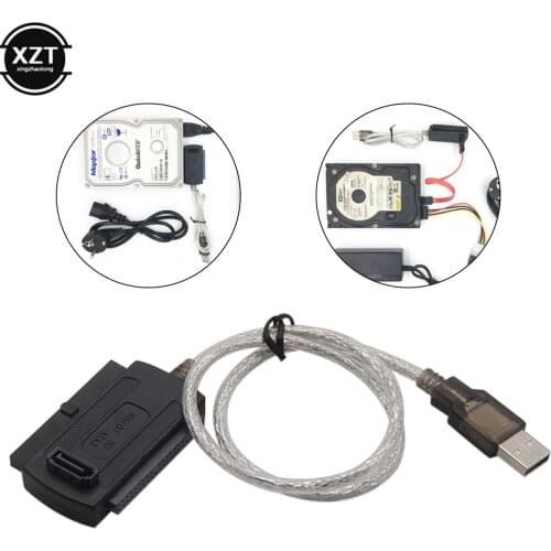 USB 2.0 to IDE SATA Adapter Cable For Hard Drive Disk 2.5" 3.5" Converter cable Wholesale