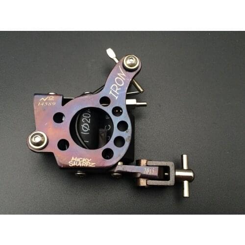 New Chrome Steel Rotary Tattoo Machine Gun Aluminum Motor Shader/Liner A003 Performance Shading Machine