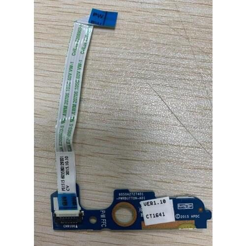 New Power Button Board Cable For HP 840 G3 845 G3 switch board 6050A2727401 841418-001