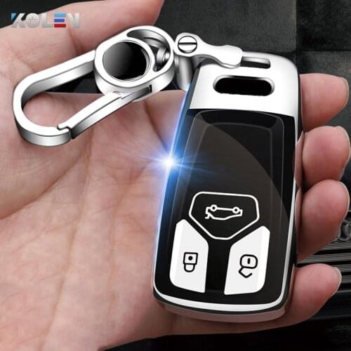 New Soft TPU Car Remote Key Case Cover Holder Shell Fob For Audi A4 S4 B9 A5 A6 Q5 Q7 S6 B6 C6 B8 TT 8S TTS RS Coupe Accessories