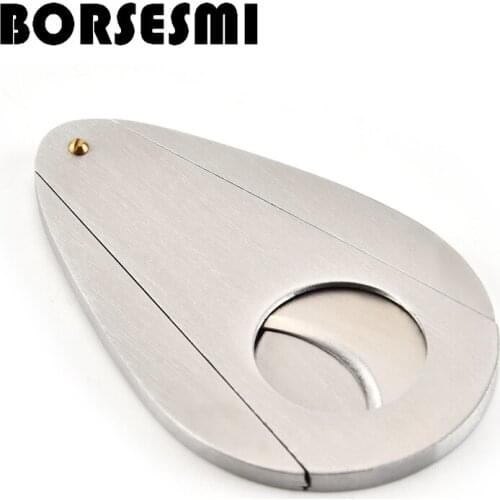 2019 stainless steel cigar scissors portable travel cigar cutter knife cigar accessories metal tools sharp Cigar cutter
