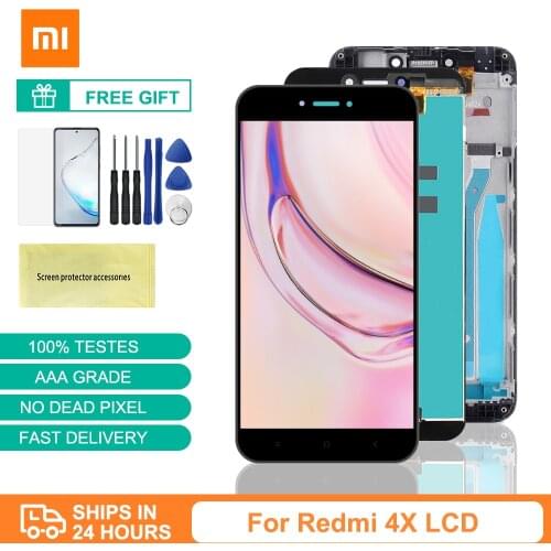 5.0'' Original LCD For XIAOMI Redmi 4X Display Touch Screen With Frame For XIAOMI Redmi 4 4X LCD Display Redmi 4X LCD Screen
