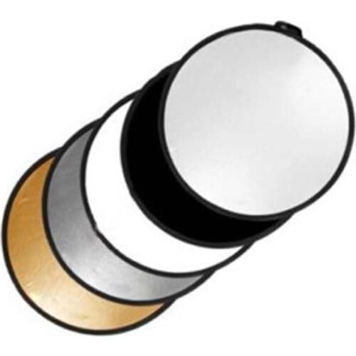 32" Collapsible 5in1 Oval Photo Reflector Photography Outdoor Light Board