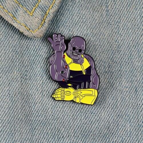 Characters Brooch Denim Clothes Pin Shirt Badge Fairy Tale Jewelry Gift For Friends Kids
