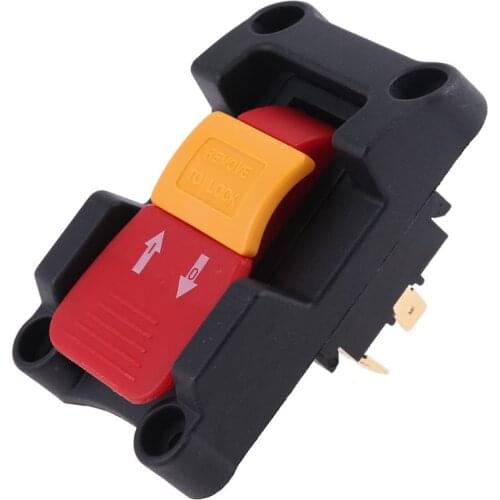 Safety Locking Switch Double Throw Function 127V 18/15A for Table Saw Machine R9JF