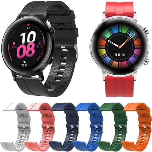 GT2 46mm Band for HUAWEI WATCH GT 2 42mm Classic / Sport Edition Watchband GT Active HONOR Magic Silicone Wrist Strap Bracelet