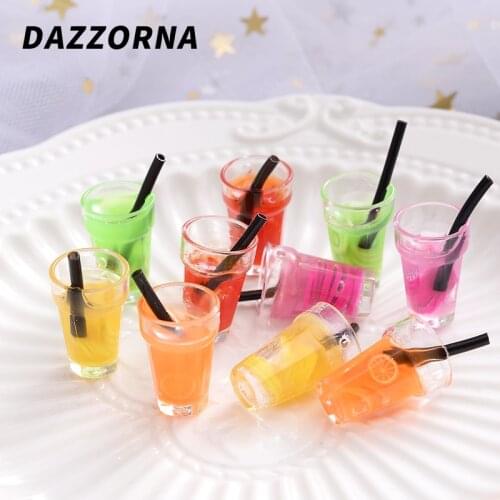 10Pcs/Lot 11x19mm Cute Handmade Juice Series Earrings Drop Pendant for DIY Handmade Earring Necklace Jewelry Accesories