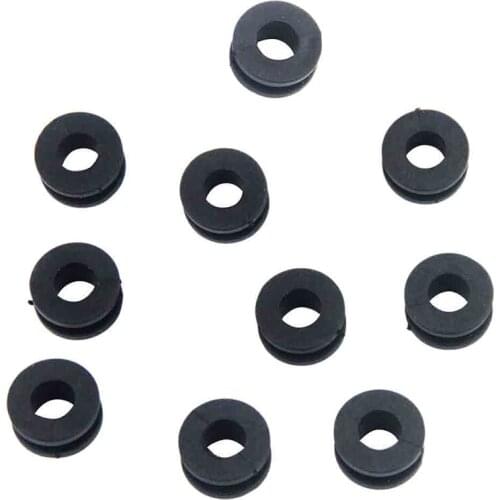 10 Piece Rubber Grommets Motorcycle Fairings For Honda Cbr 954 929 600 1000 Suzuki Gsxr Kawasaki Ninja Zx-6R Yamaha Yzf R1 R6