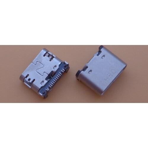 100pcs New female 14 pin 14pin type C Micro mini USB Charging Port jack socket Connector