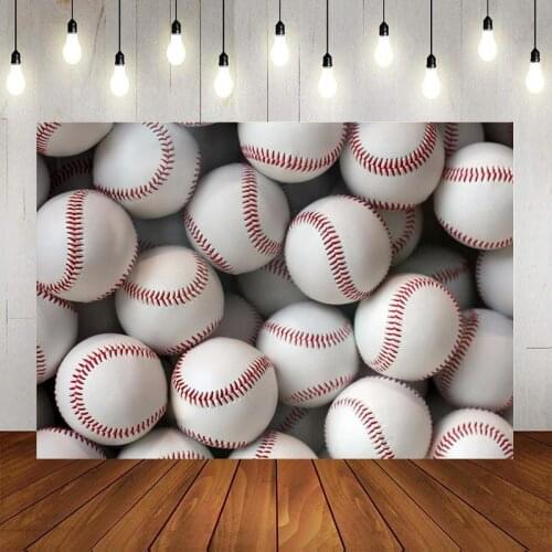Baseball Little Prince Sports Series Background Boy Birthday Party Scene Decorated Photo Studio Photo Cloth