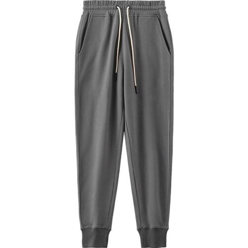 Man Women 100% Cotton New Sweatpants Fitness Joggers Casual Streetwear Sport Pant Tracksuit Trousers For Men Workout Harem Pants